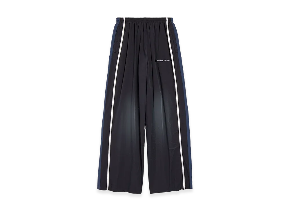 BALENCIAGA 50/50 Tracksuit Pants "Heather Black"