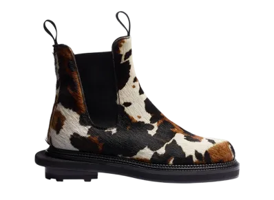 sacai x J.M.Weston Chelsea Boot #705 "Cow Print"