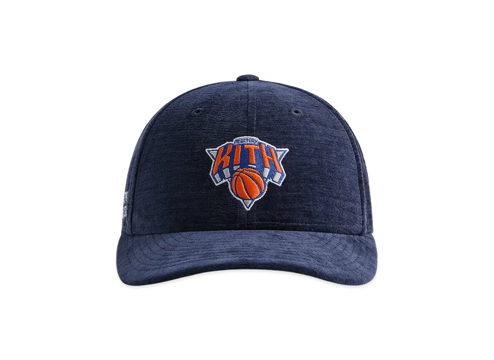 Kith x New Era for the New York Knicks Chenille 59FIFTY Low Profile Fitted Cap "Nocturnal"