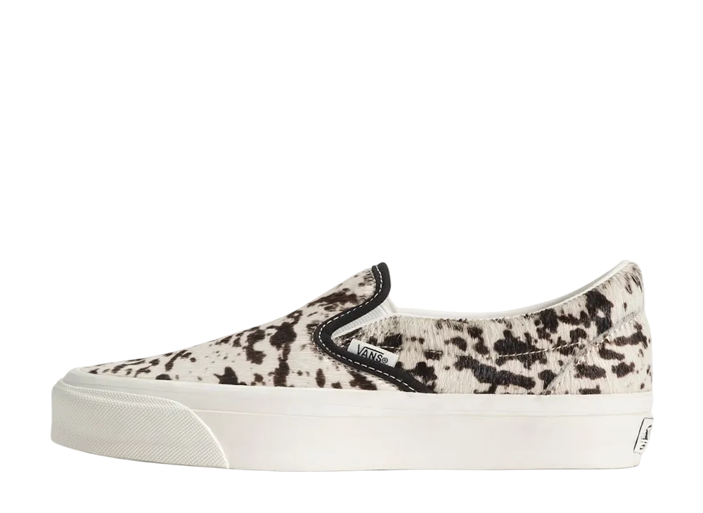 バンズ プレミアム スリッポン ポニーヘアー "ブラック/ホワイト"