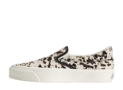 Vans Premium Slip-On Pony Hair "Black/White"
