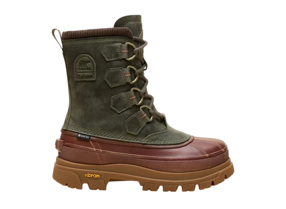 Barbour × SOREL Caribou Horizon GORE-TEX "Alpine Tundra/Gum 10"