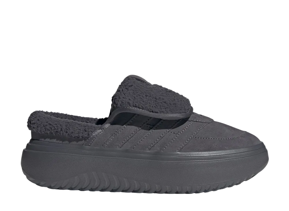 adidas Women's Grand Court Mule "Grey Five/Silver Metallic"