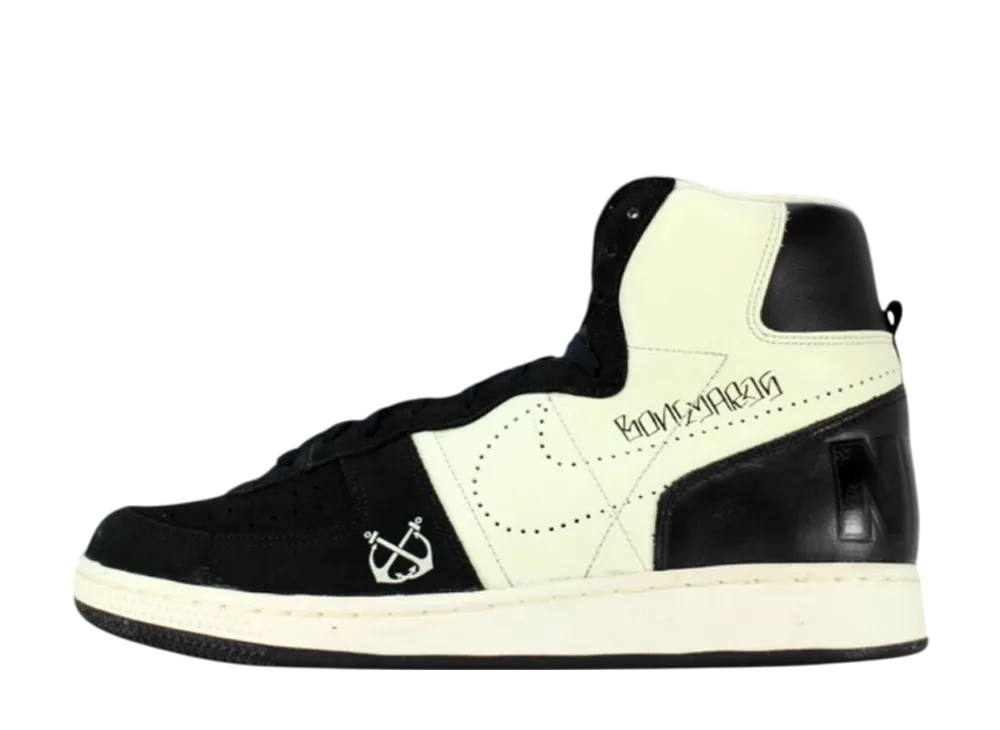 ステューシー × ネイバーフッド × ナイキ ターミネーター ハイ プレミアム "ボーンヤーズ/ブラック/セイル"