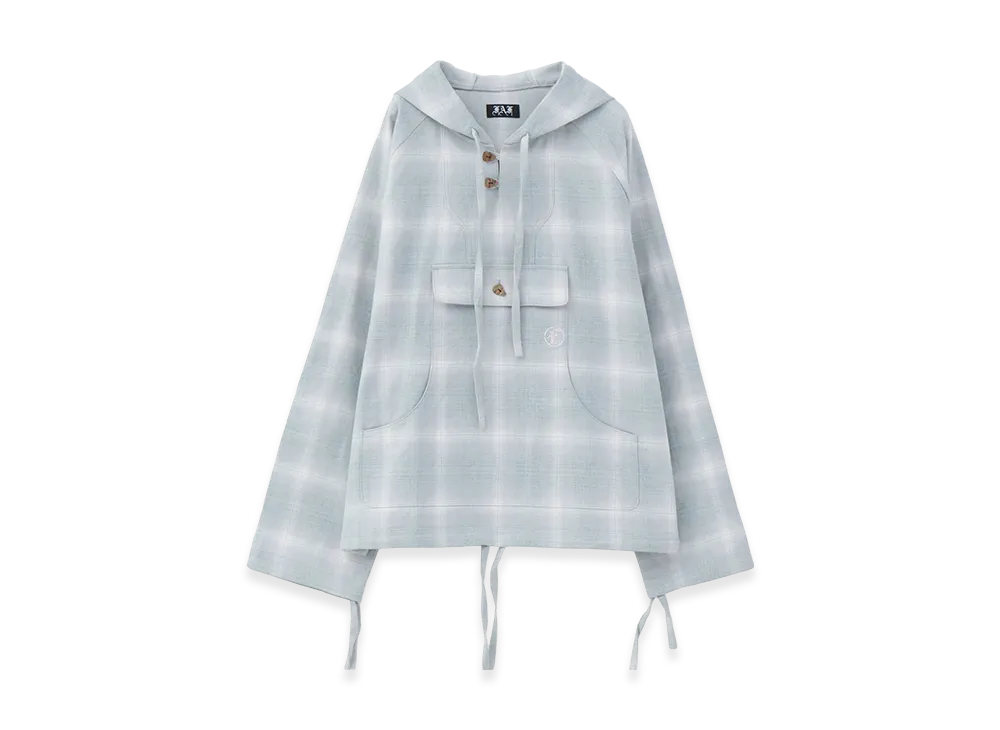 Fake as flowers Mexican shirts parka "Gray"