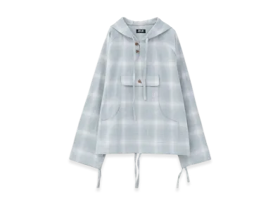 Fake as flowers Mexican shirts parka "Gray"