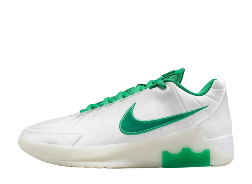 ナイキ レブロン ウィットネス9 "ホワイト/ホワイト/メタリックゴールド/スタジアムグリーン"