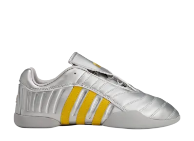 Miaou × adidas Women's Elite Mei "Silver Metallic/Collegiate Navy/Hazy Yellow"