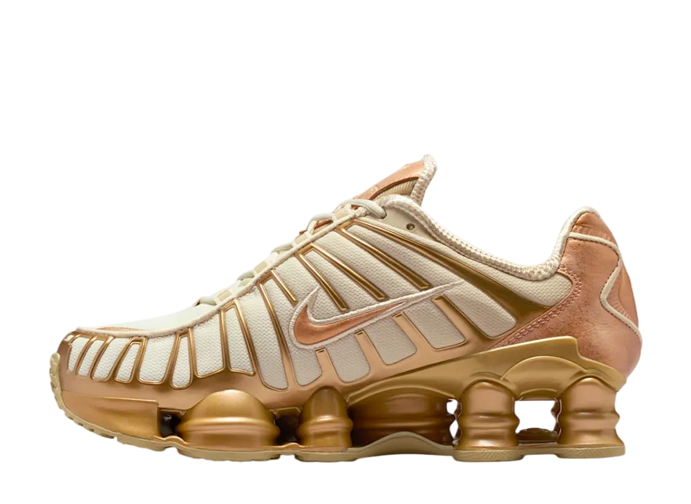 ナイキ ウィメンズ ショックス TL "ココナッツミルク/メタリックゴールド/セレスティアルゴールド/メタリックコッパー"