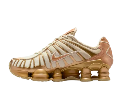 Nike Women's Shox TL "Coconut Milk/Metallic Gold/Celestial Gold/Metallic Copper"