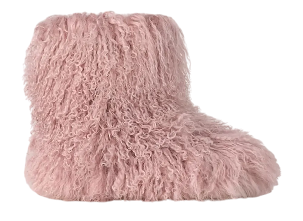 アグ ウィメンズ クラシック ショート フラッフ モマ "フォーン"