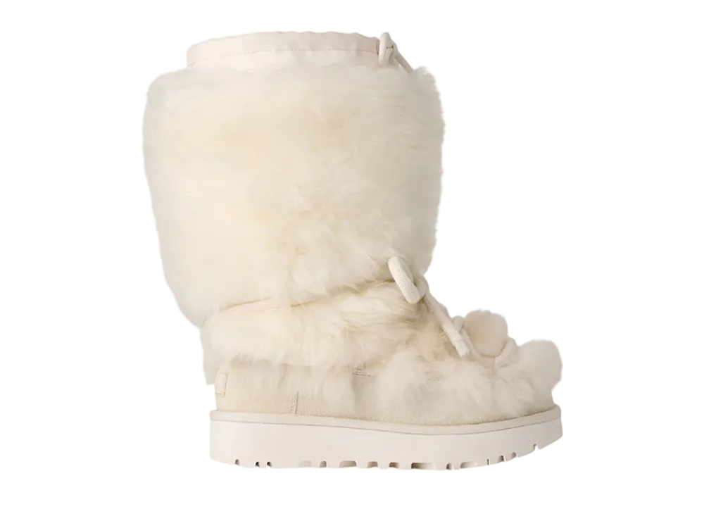 アグ ウィメンズ クラシック トール シャレー "ホワイト"