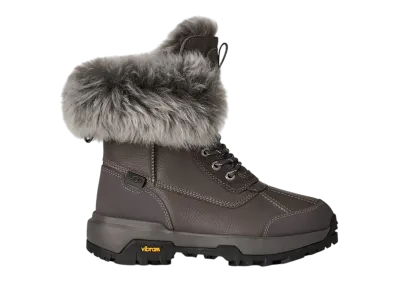 UGG Women's Adirondack Boot 25 Chalet "Charcoal"