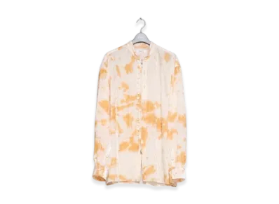 MASU Victorian Zip-up Shirt "White"