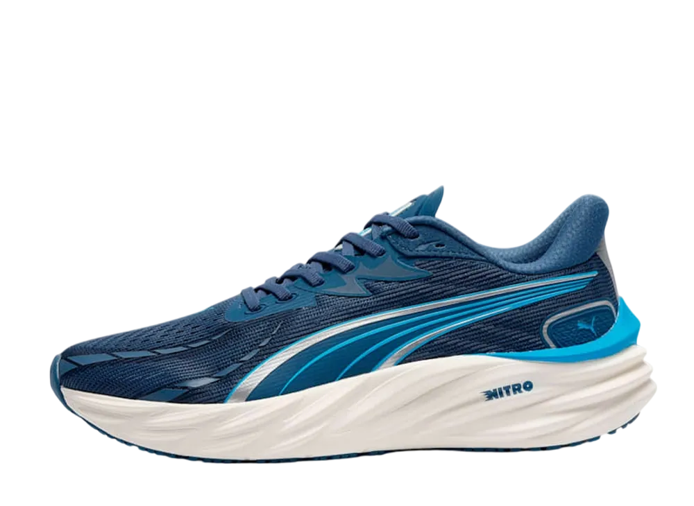 プーマ ヴェロシティ ニトロ4 "ダークインディゴ/ウォームホワイト/スピードブルー"