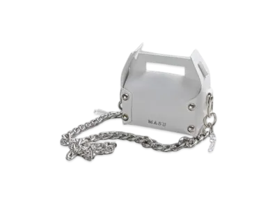 MASU Leather Cake Bag Mini "White"
