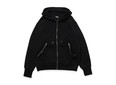 Fake as flowers Zip Up Hoodie Xin "Black"