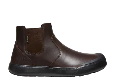 KEEN Women's Elena Chelsea Waterproof "Bison/Black"