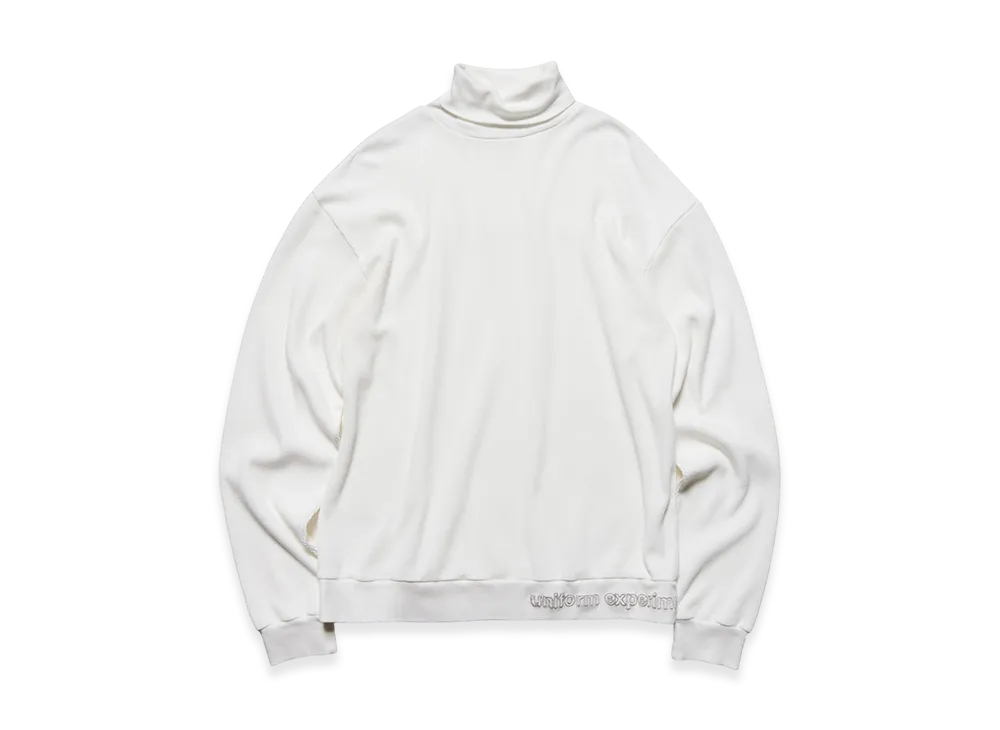 uniform experiment Waffle Highneck Top "White"