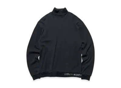 uniform experiment Waffle Highneck Top "Black"