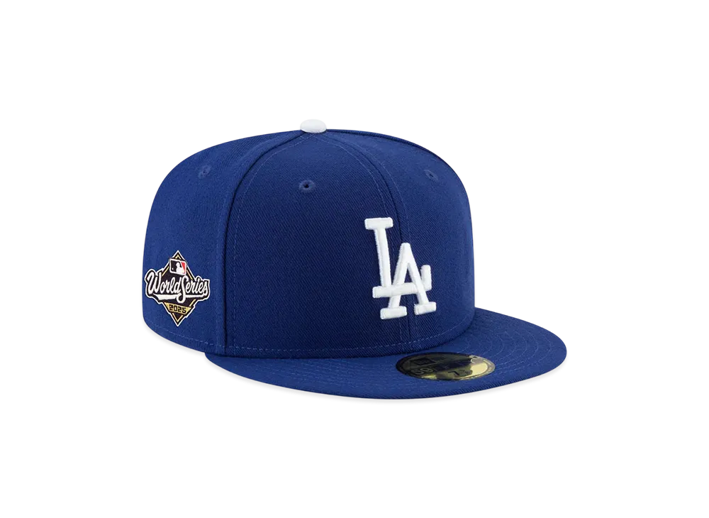 NEW ERA 59Fifty 2025 MLB World Series Side Patch Los Angeles Dodgers "Blue"