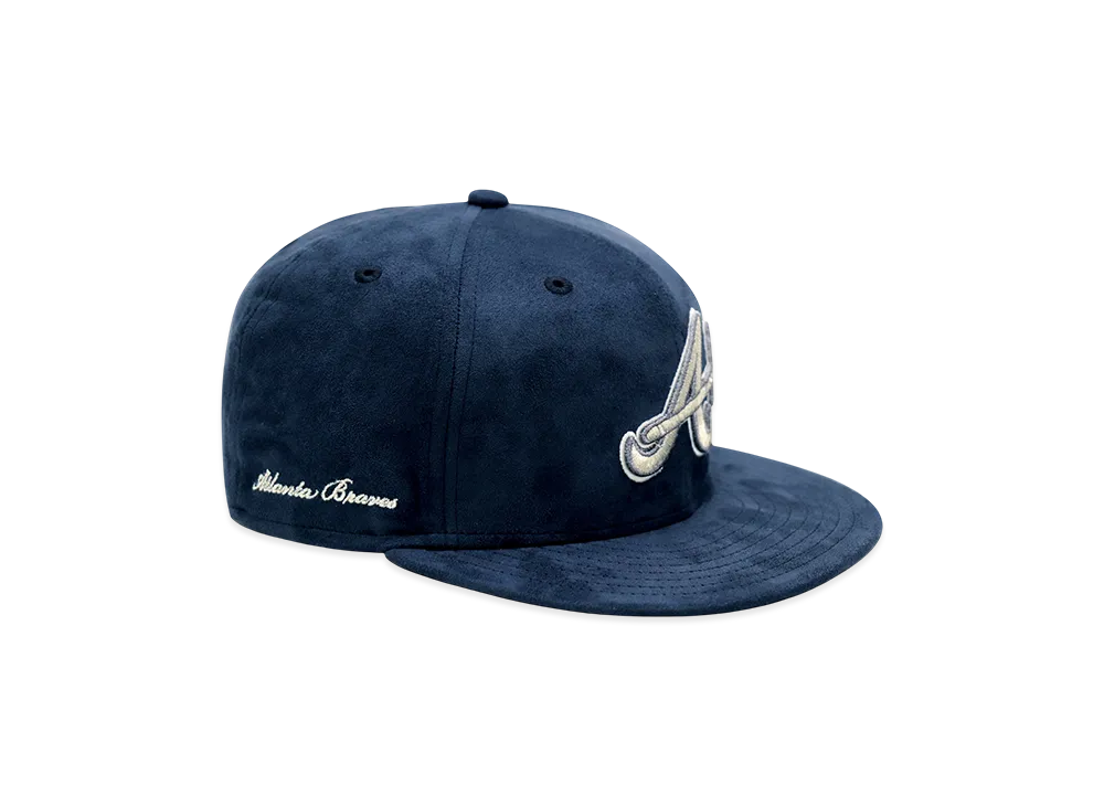 NEW ERA x THE CAP 59Fifty Hysteric Luster Atlanta Braves "Navy"