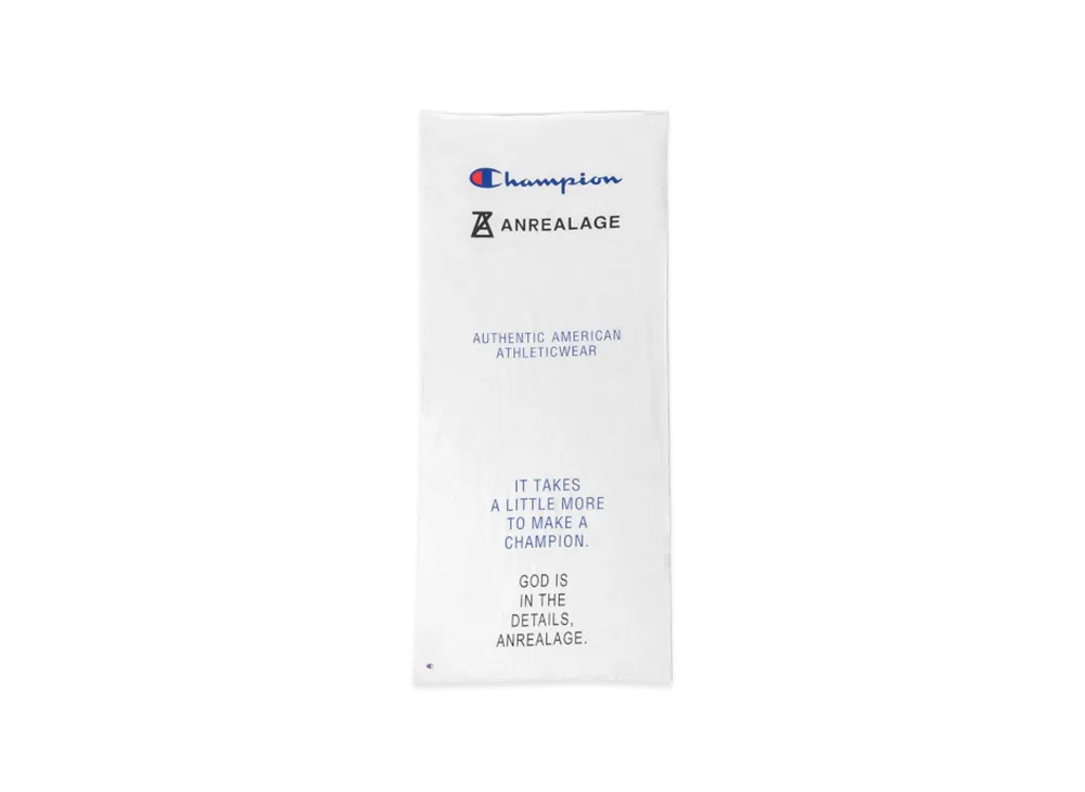 ANREALAGE Name Stole "White"