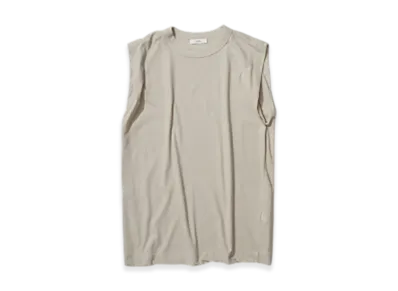 ATON Fresca Single Jersey Tank Top "Beige"