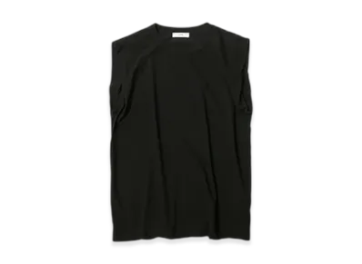 ATON Fresca Single Jersey Tank Top "Black"