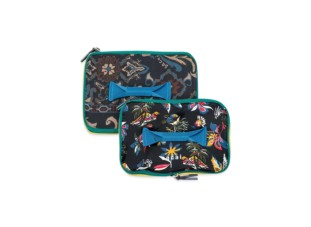 sacai Zantan Travel Pouch Set "Black Mix"