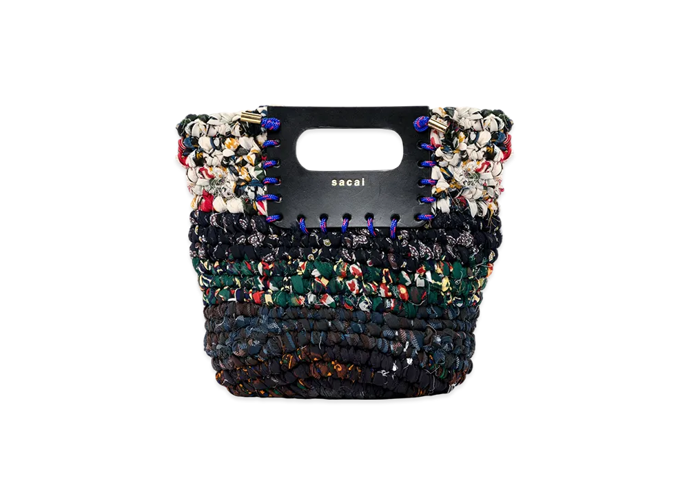 sacai Zantan Crochet Bag "Brown Mix"