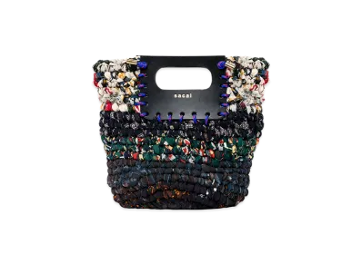 sacai Zantan Crochet Bag "Brown Mix"