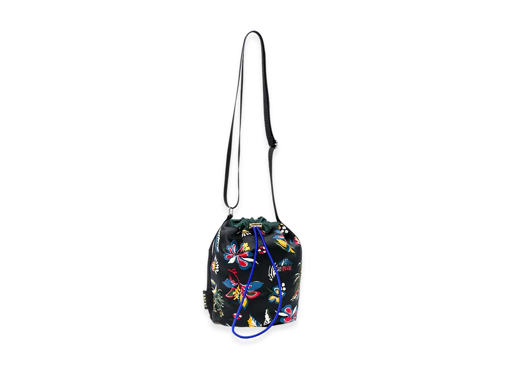 sacai Zantan Crossbody Pouch "Black/Green"