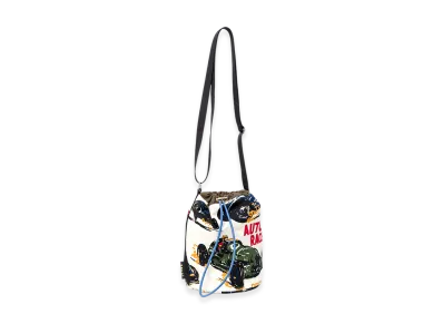 sacai Zantan Crossbody Pouch "White/Khaki"