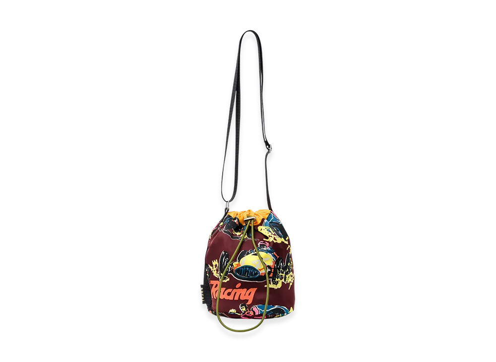 sacai Zantan Crossbody Pouch "Bordeaux Multi"