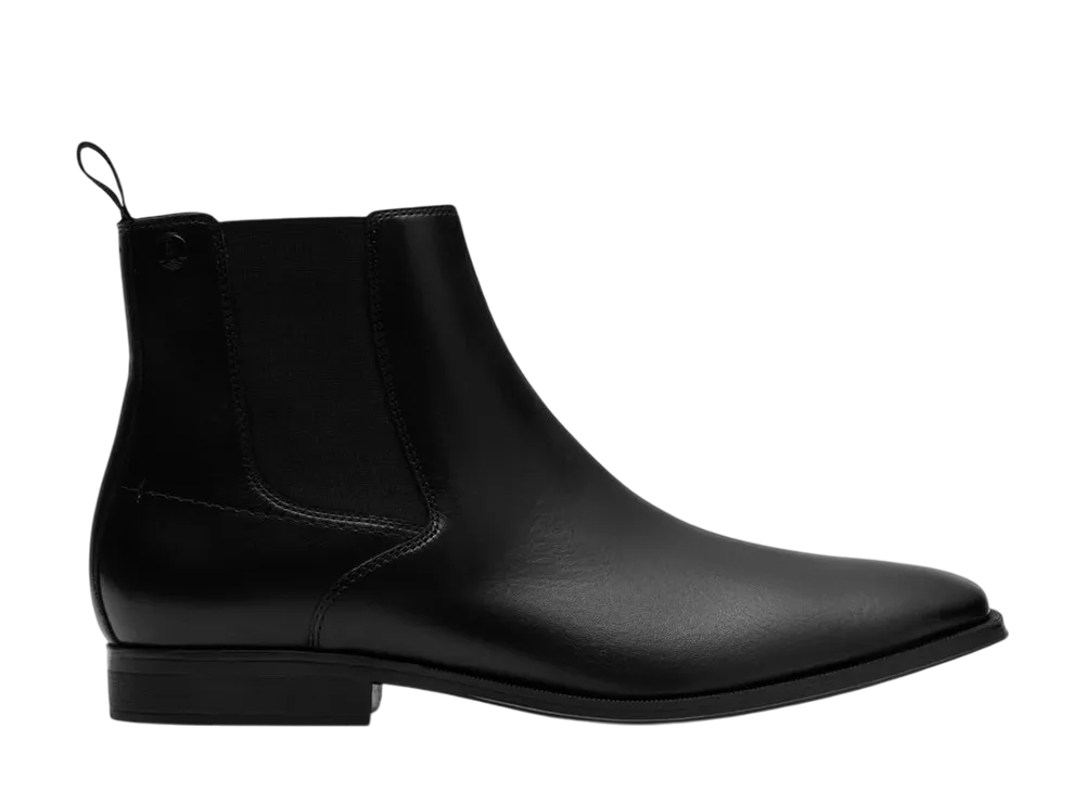 Clarks Paulton Easy "Black Leather"
