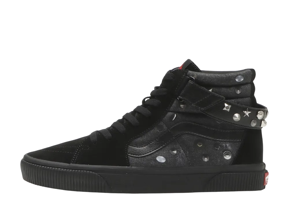 バンズ スケート ハイ "ブラック/ブラック" (V38CF STDBLT)