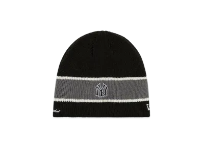 thisisneverthat x NEW ERA Stripe Beanie NEYYAN "Black"