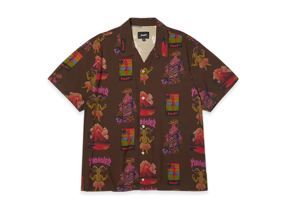 HUF x THRASHER Hawaiian Shirt "Multi"