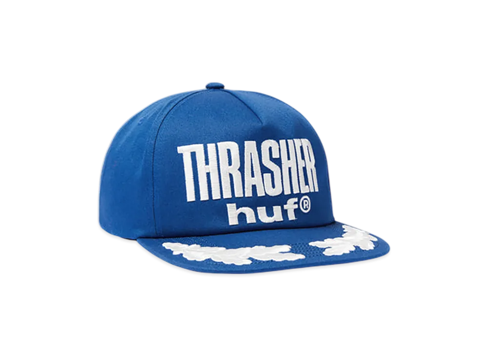 HUF x THRASHER Aloha Hat "Blue"