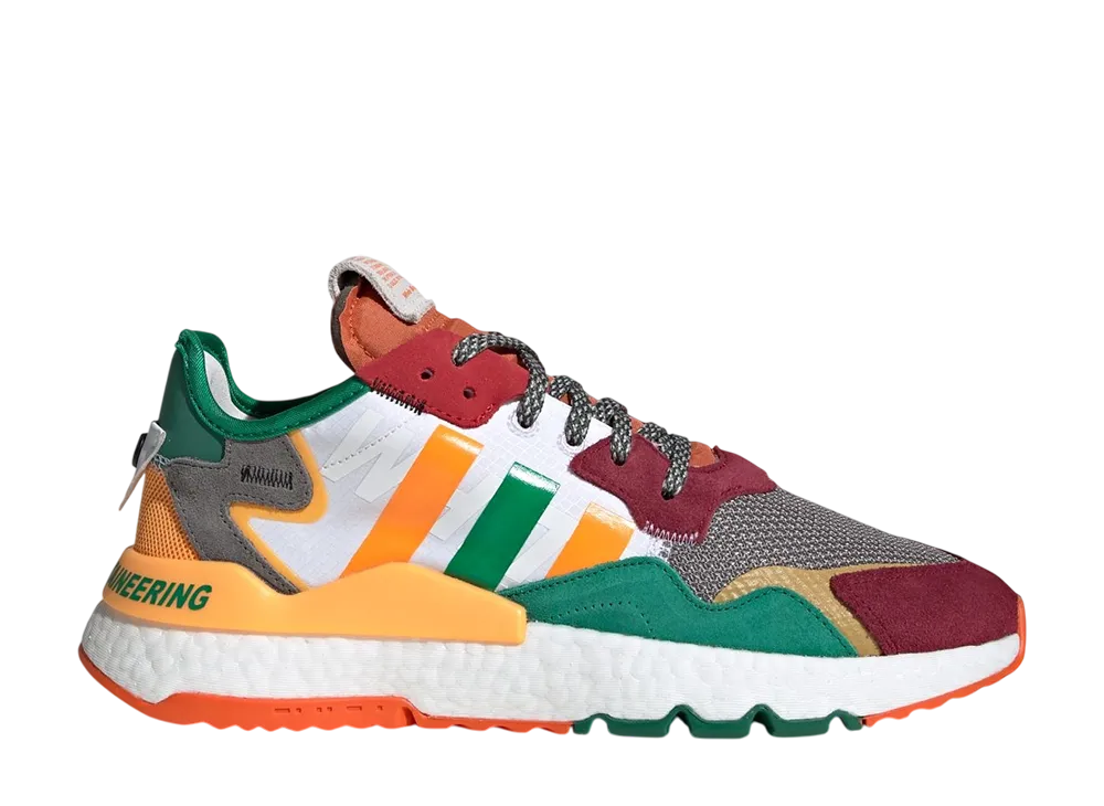 White Mountaineering × adidas Nite Jogger "Cloud White/Real Gold"