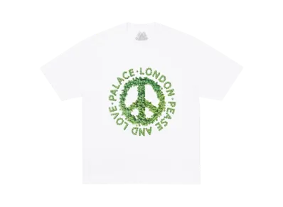 PALACE Pease And Love T-Shirt "White"