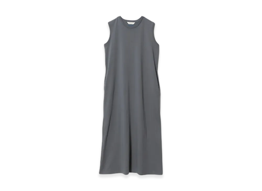 beautiful people Suvin Compact Jersey Tank-Top Dress "Gray"