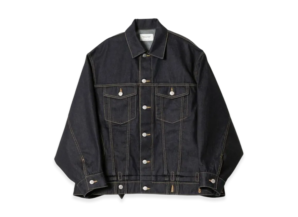 beautiful people Double-End Selvedge Denim Blouson "Indigo"