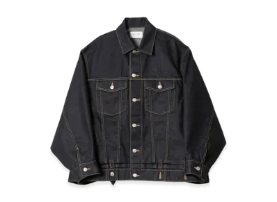 beautiful people Double-End Selvedge Denim Blouson "Indigo"