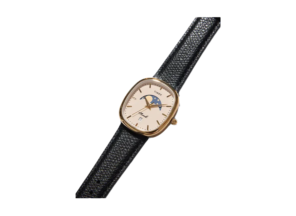Noah x Timex Oval Moon Phase Watch 