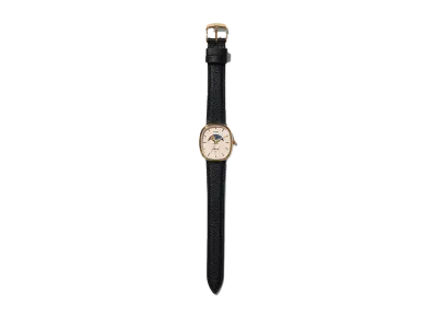 Noah x Timex Oval Moon Phase Watch "Black/Gold"