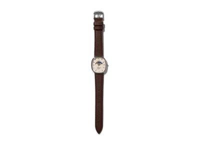 Noah x Timex Oval Moon Phase Watch "Brown/Silver"