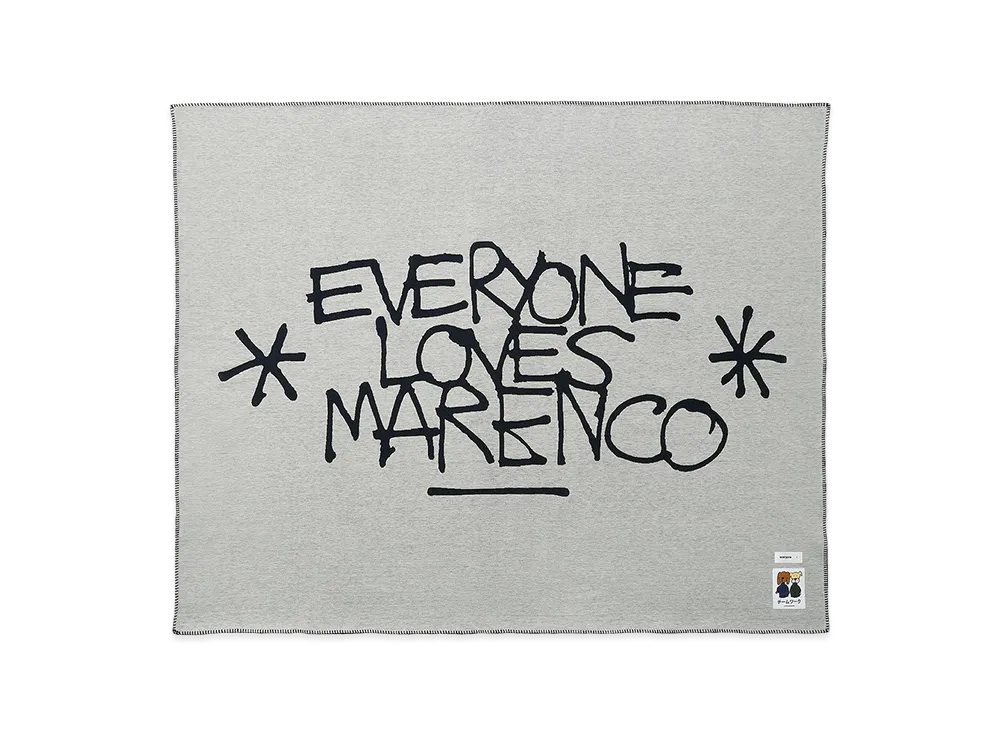 everyone loves MARENCO Tagging Jacquard Blanket by j.30000 "Cgarcoal Gray"