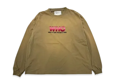 DAIRIKU "Who" Vintage Theme Tee "Vintage Khaki"